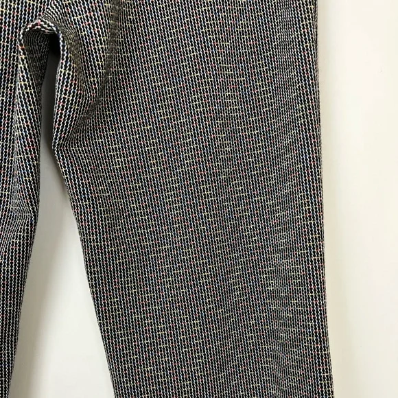 BETABRAND black tweed print yoga work pants SP - Picture 6 of 10